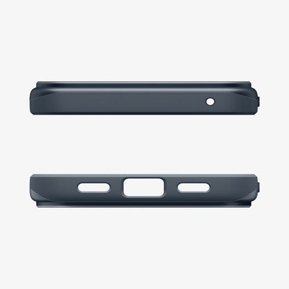 ACS09700 - Pixel 10, Pixel 10 Pro Thin Fit (MagFit) in Metal Slate showing the top and bottom of case