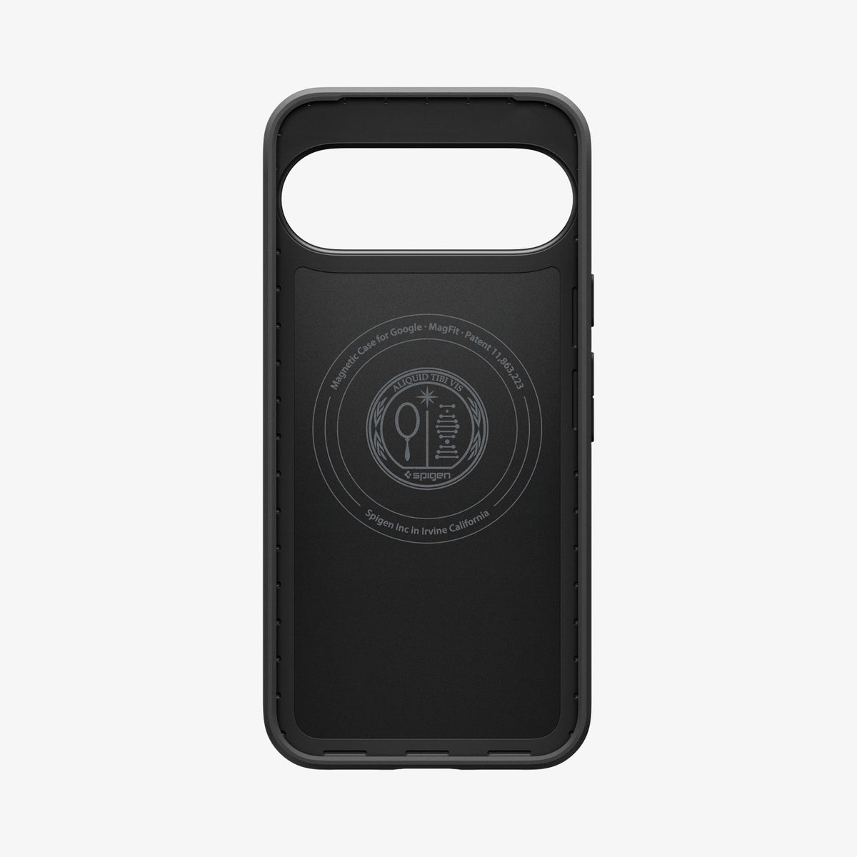 ACS09722 - Pixel 10 Pro XL Thin Fit (MagFit) in black showing the back