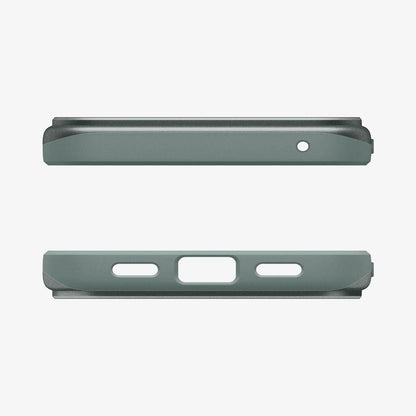 ACS09724 - Pixel 10 Pro XL Thin Fit (MagFit) in Sage Green showing the top and bottom of case