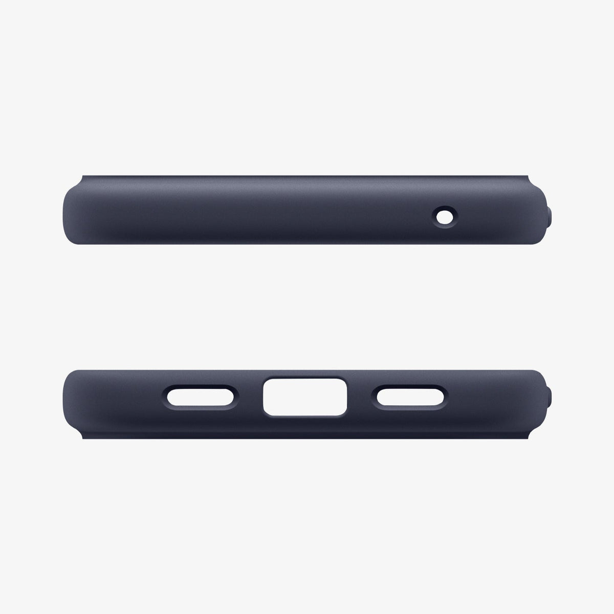 ACS09711 - Pixel 10 Pixel 10 Pro Case Nano Pop (MagFit) in blueberry navy showing the top and bottom of case