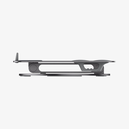 AMP09303 - Laptop Stand | LD206C in Space Gray showing the stand folded