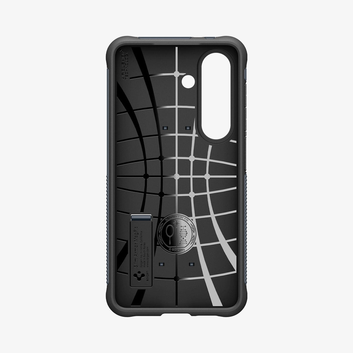 ACS10717 - Galaxy S26 Plus Slim Armor (Mag Fit) in Metal Slate showing inside