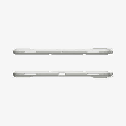 ACS10220 - Galaxy Tab S11 Ultra Series Ultra Hybrid Pro in Gray showing the top and bottom with precise cutouts