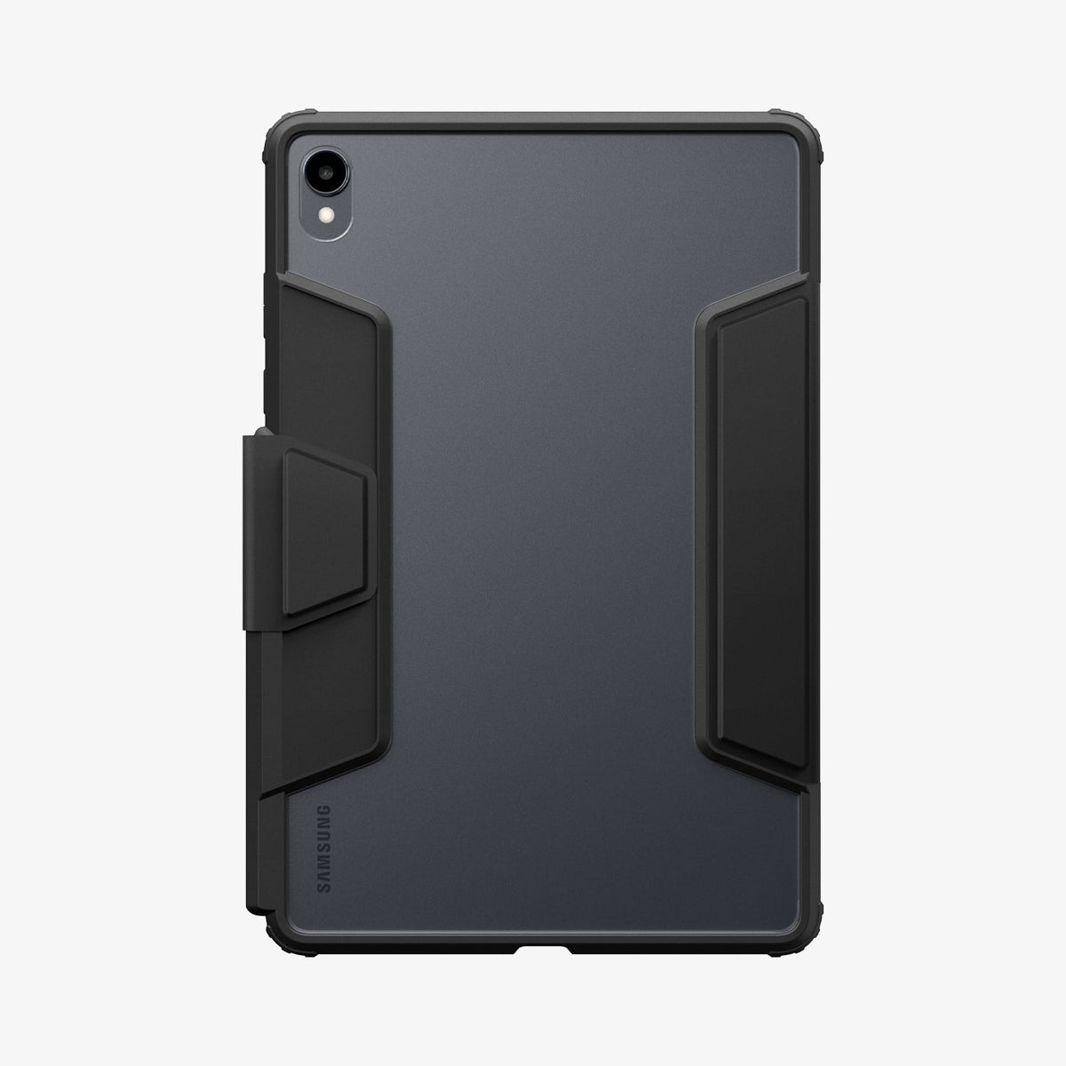 ACS10212 - Galaxy Tab S11 Series Ultra Hybrid Pro in Black showing back with clear part