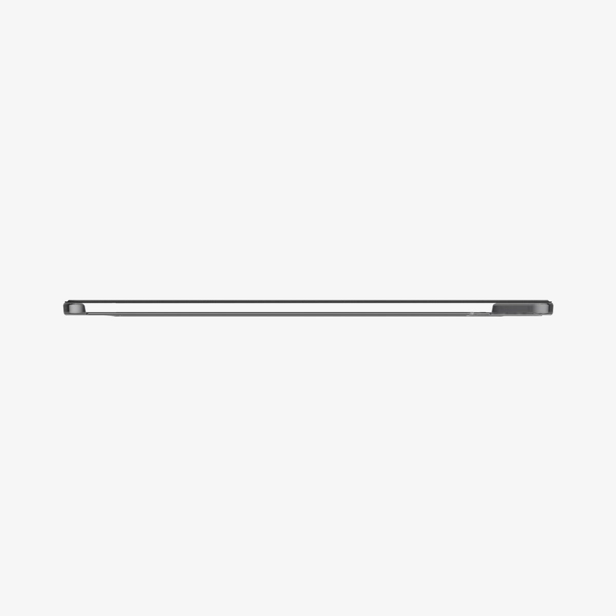ACS11821 - Galaxy Tab S12 Ultra Liquid Air Folio showing the slim side profile of a folio tablet case.