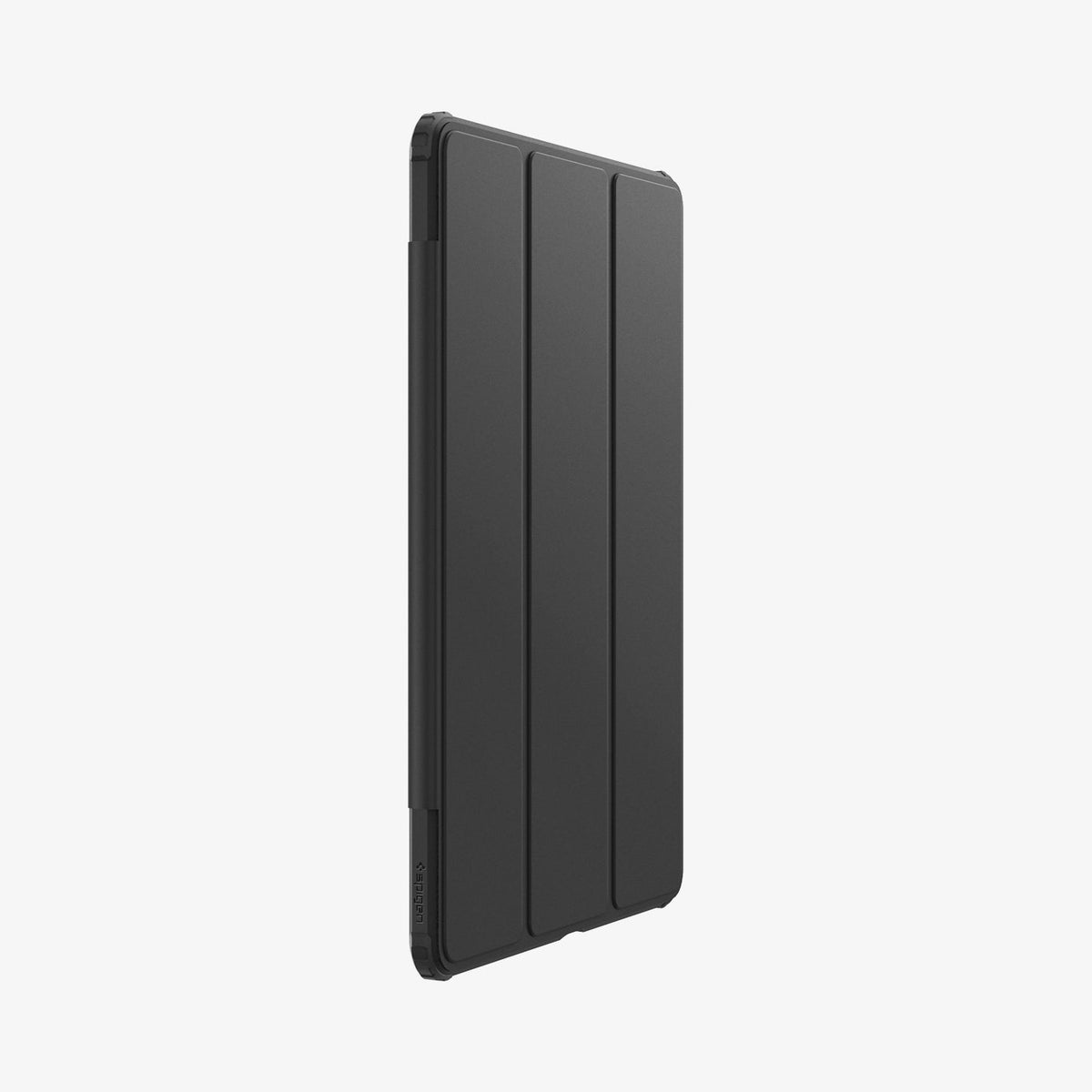 ACS09498 - Galaxy Tab S10 FE Case Ultra Hybrid Pro in Black showing the front and partial side