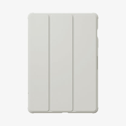 ACS09533 - Galaxy Tab S10 FE Case Ultra Hybrid Pro in Gray showing the front