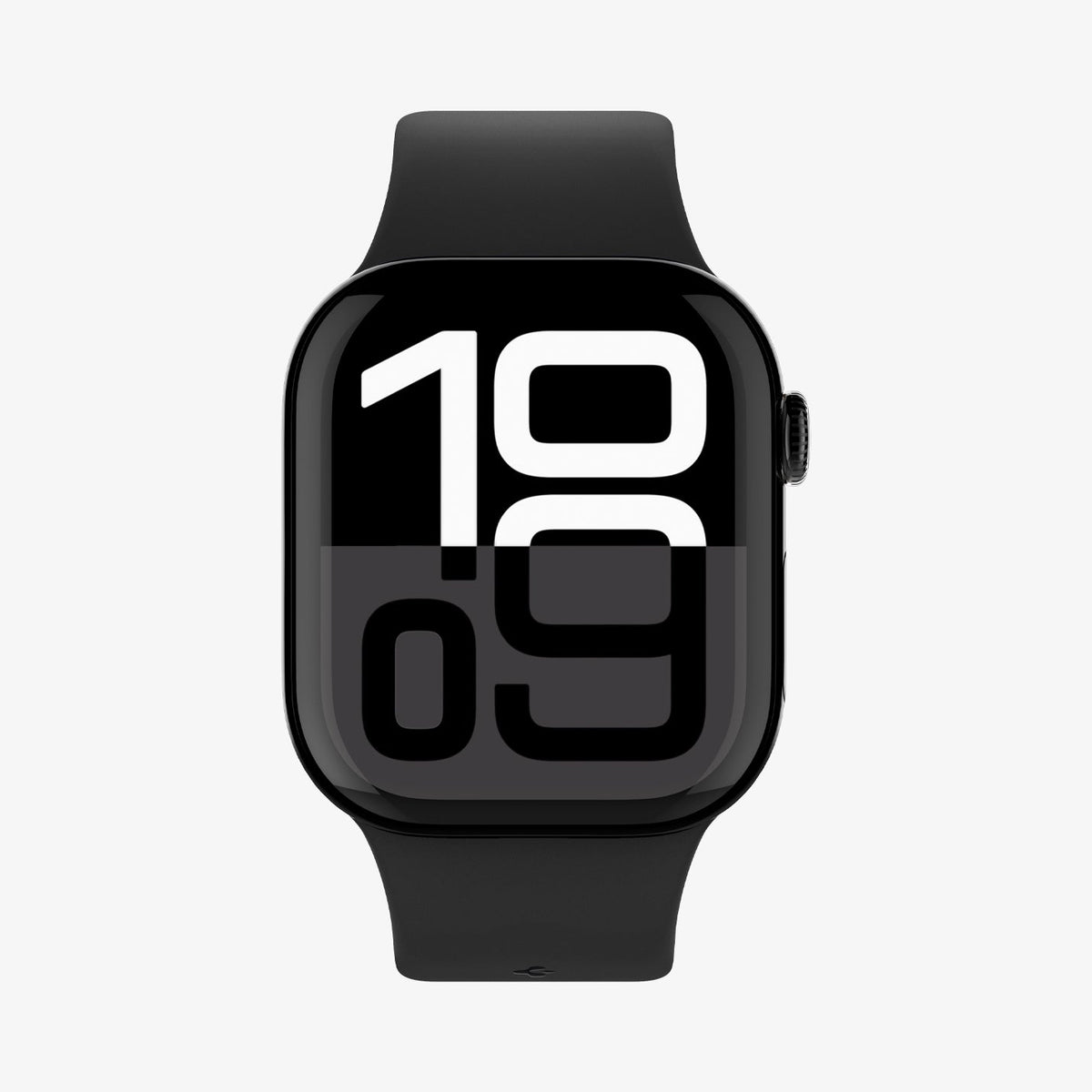 AMP09321 - Apple Watch Series - Nano Pop 46mm in Black Sesame showing the front
