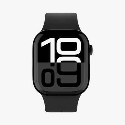 AMP09321 - Apple Watch Series - Nano Pop 46mm in Black Sesame showing the front