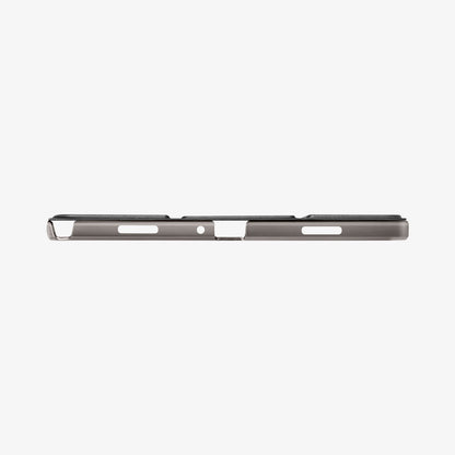 ACS10553 - Galaxy Tab A Series - Smart Fold Matte Black showing the top and bottom with precise cutouts