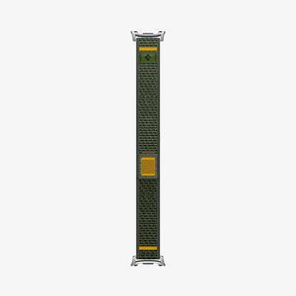 AMP10113 - Galaxy Watch 9 Series - Athlex Air in Active Green showing the band strap laid out flat