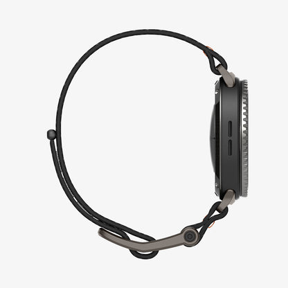 AMP10116 - SWi-9 Series DuraPro Flex band in black showing the side