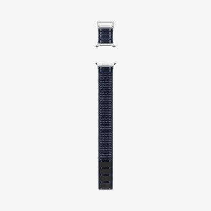 AMP10148 - Galaxy Watch Ultra WBF0 in navy showing the band laid out flat