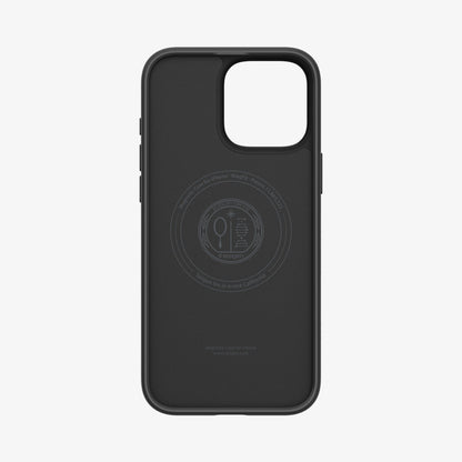ACS09114 - iPhone 16 Pro Max Case Liquid Air T (MagFit + Camera Control) in Matte Black showing the inner