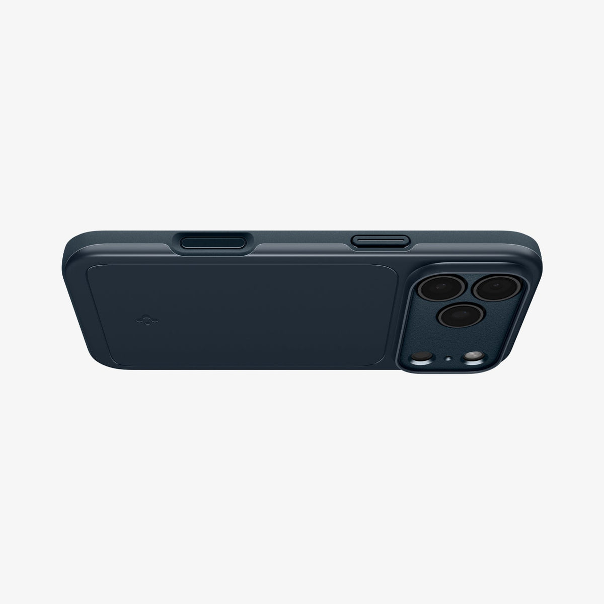 ACS09882 - iPhone 17 Pro Max Thin Fit (MagFit) in Metal Slate showing the bottom of case