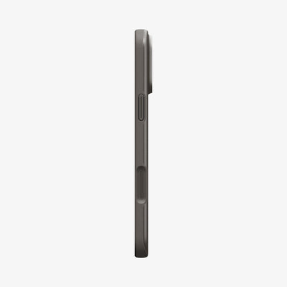ACS09936 - iPhone 17 Pro Thin Fit (MagFit) in Gunmetal showing the side