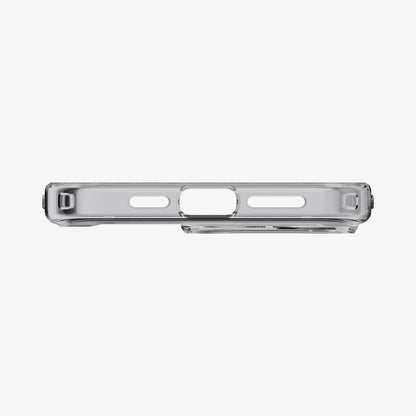 ACS07213 - iPhone 15 Pro Case Ultra Hybrid in Space Crystal showing the bottom