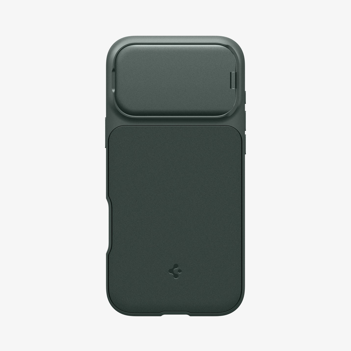 ACS09954 - iPhone 17 Pro Series Case Optik Armor (MagFit) in abyss green showing the back