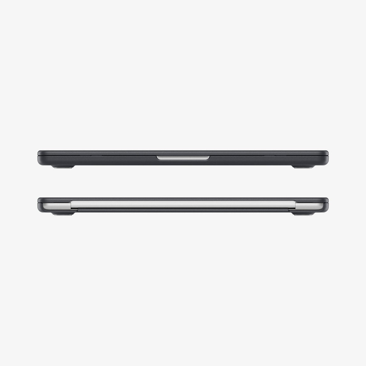 ACS11267 - MacBook Air 15-inch Nano Pop Black Sesame showing front and rear edge views of the laptop case with a slim fitted profile
