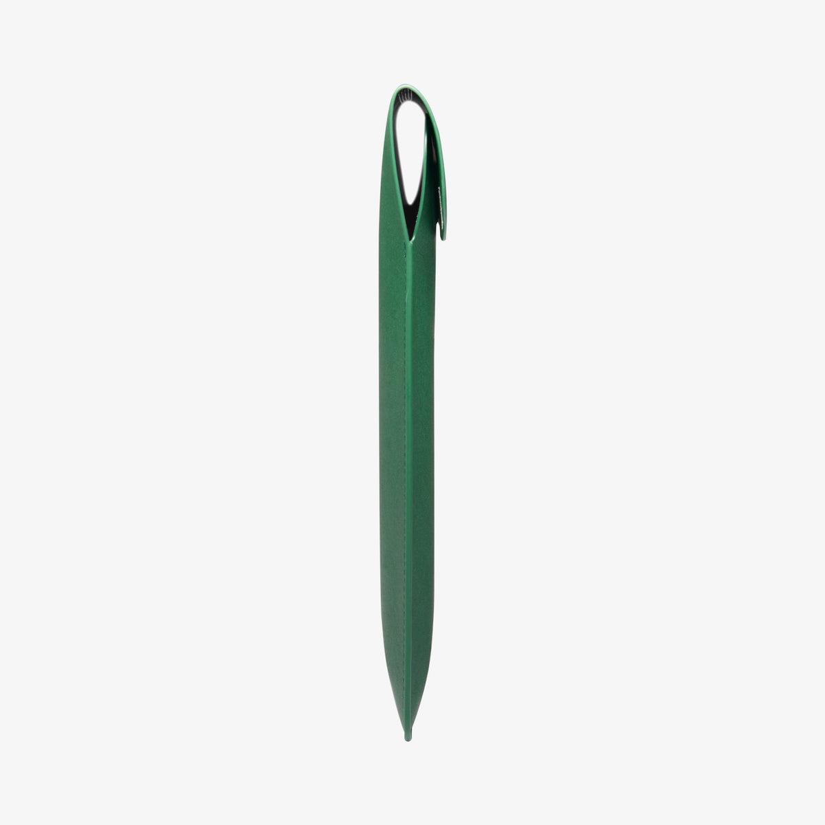 AFA06420 - MacBook Pro 16-inch Valentinus Laptop Pouch in JeJu Green showing slim leather design with device inside