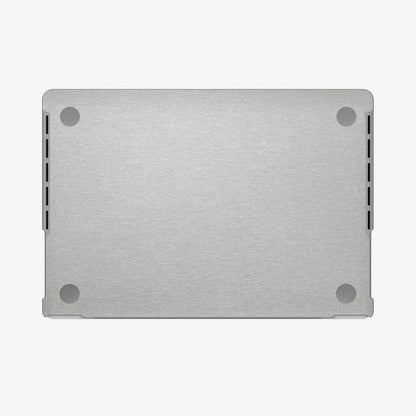 ACS10977 - MacBook Pro 16-inch in Heather Gray showing the bottom