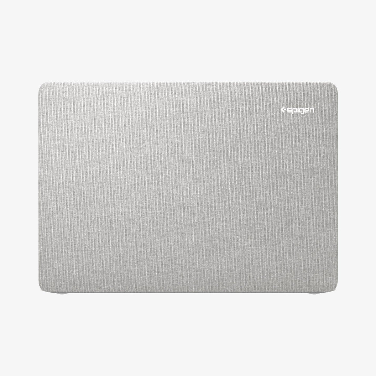 ACS10976 - MacBook Pro 14-inch in Heather Gray showing the top