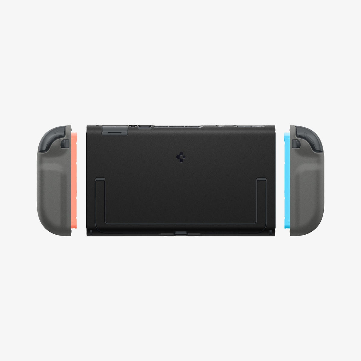 ACS10206 - Nintendo Switch 2 Case Nano Pop in Black Sesame showing the back with sides of the device detached