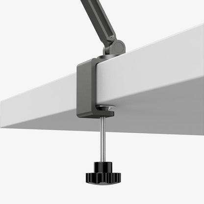AMP09694 - Phone OneTap Clamp (MagFit) in Space Gray showing the adjustable bottom