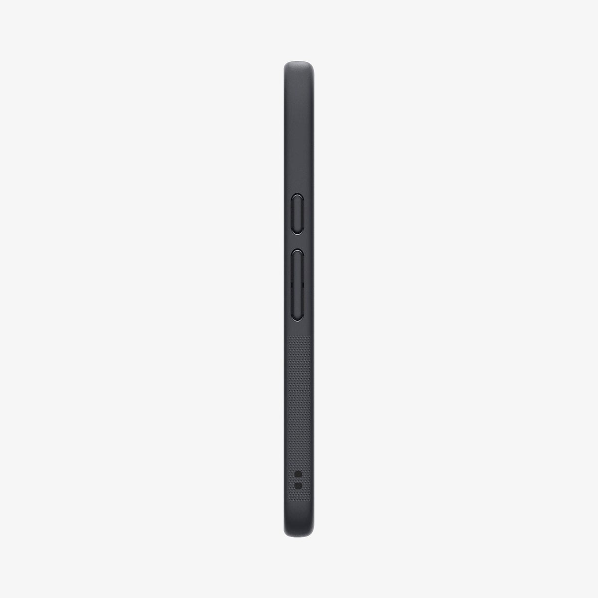ACS09065 - Pixel 9a Case Nano Pop (MagFit) in black sesame showing the side