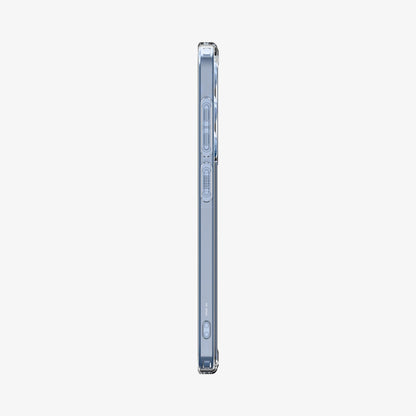 ACS09006 - Galaxy S25 Case Ultra Hybrid in Crystal Clear showing the side