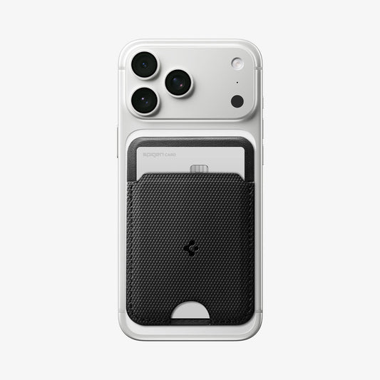 AFA10751 - MagSafe Card Holder Slim Fold (Mag Fit) | S314-3 showing the back attached to a device