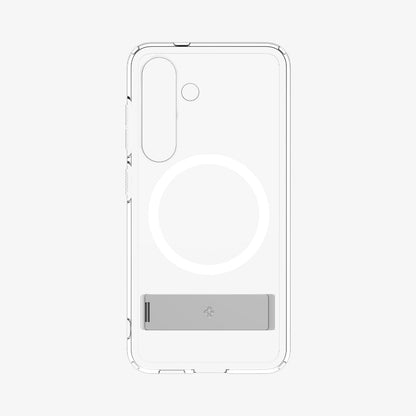 ACS08984 - Galaxy S25 Plus Case Ultra Hybrid S in Clear White showing the front without a phone in case