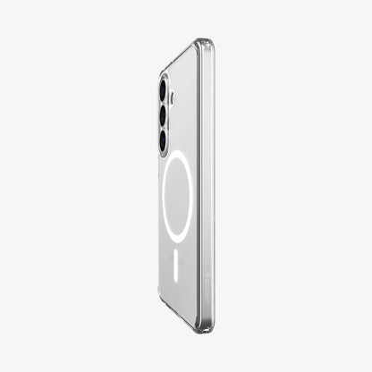 ACS10964 - Galaxy S26 Plus Case Ultra Hybrid (Mag Fit) Crystal Clear showing the back and partial side