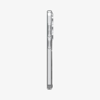 ACS10969 - Galaxy S26 Case Ultra Hybrid (Mag Fit) Crystal Clear showing the side