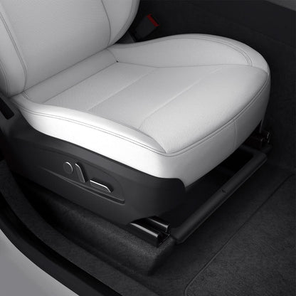 ACP10798 - Model Y Juniper (2025+) 2PK Underseat Organizer Box | TO222J showing installed inside of car