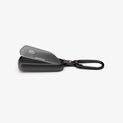 ACS10426 - Volkswagen Key Fob Cover | VK100 in Matte Black showing the back cover partially detached from the case.