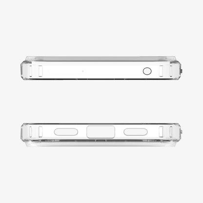 ACS09740 - Pixel 10 Pro XL Crystal Flex (MagFit) showing the top and bottom of case