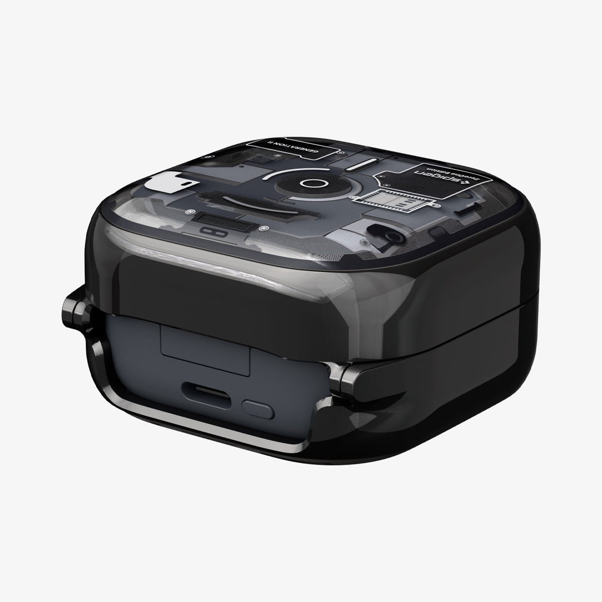 ACS11201 - Galaxy Buds 4 Series - Ultra Hybrid Zero One showing the back, side and top