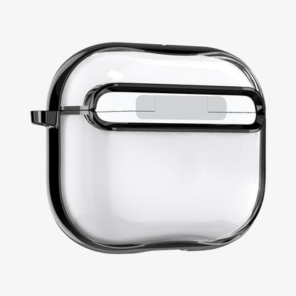 ASD01982 - Apple AirPods 3 Case Ultra Hybrid in jet black showing the back and side