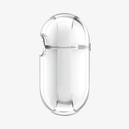 ASD01981 - Apple AirPods 3 Case Ultra Hybrid in crystal clear showing the side