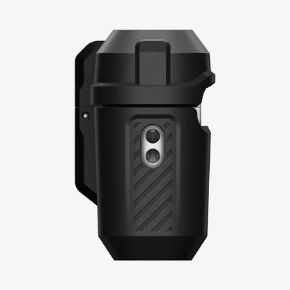 ACS09825 - AirPods Pro 3 Lock Fit in Matte Black showing the side