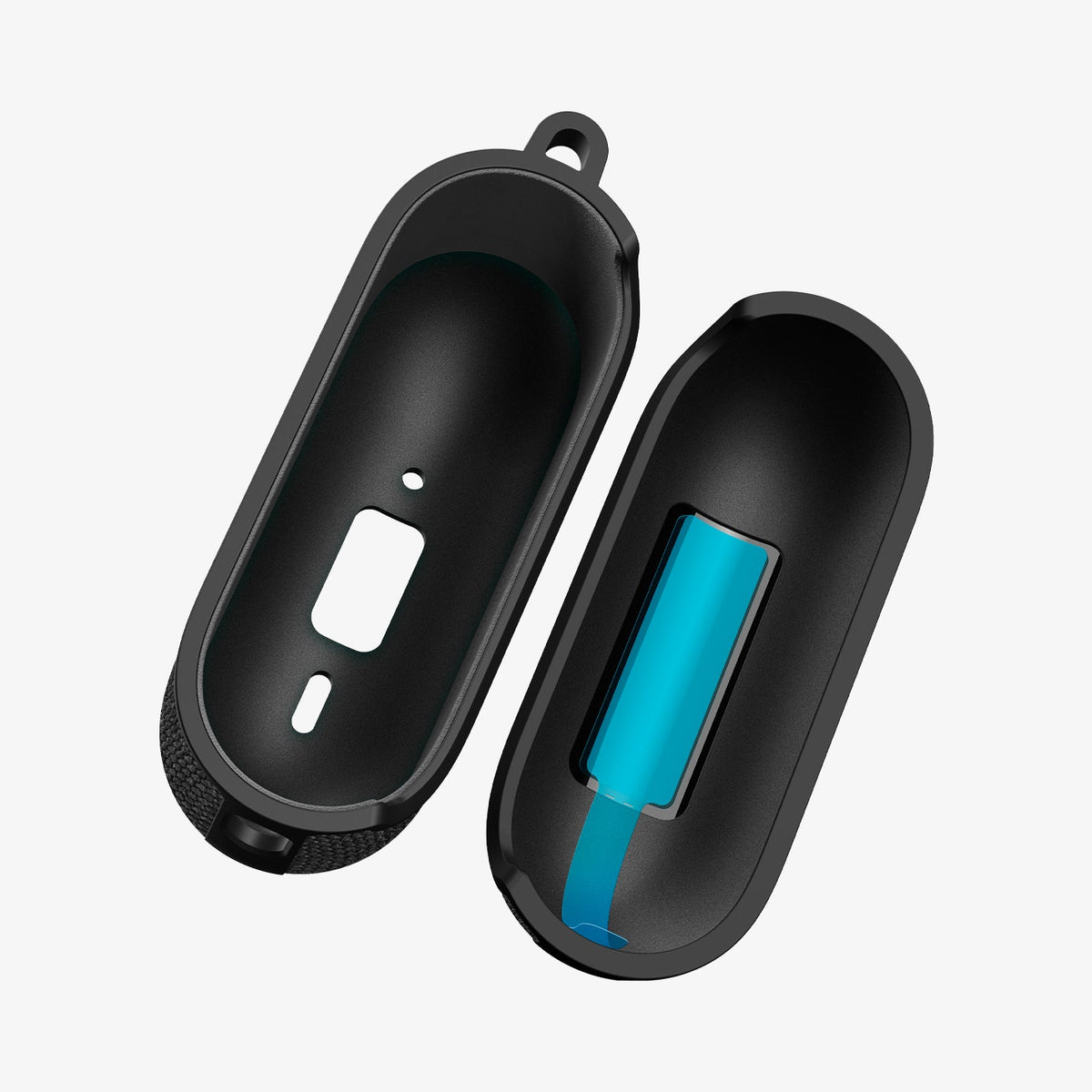 ACS11196 - AirPods Pro 3 Series Urban Fit in Matte Black showing the inside of case