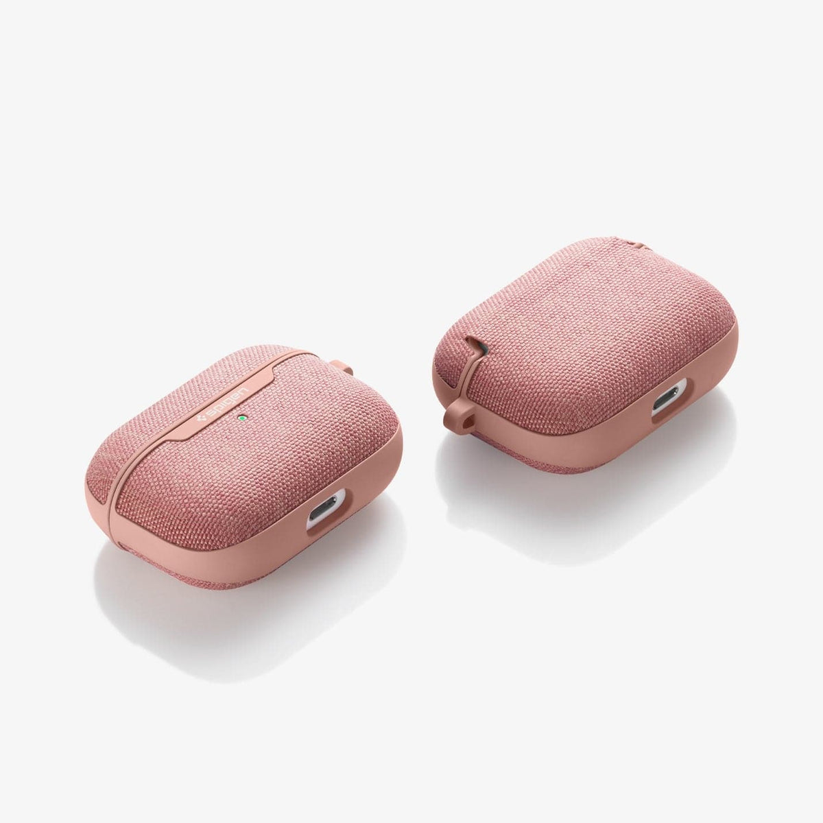 ASD00575 - Apple AirPods Pro Case Urban Fit in rose gold showing the front, back and sides