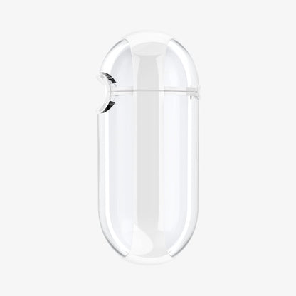 ASD01301 - Apple AirPods 1 / 2 Case Ultra Hybrid in jet white showing the side