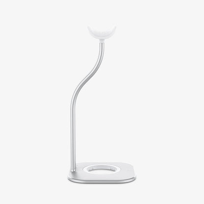 AMP02817 - Apple Airpods Max MagFit Stand in silver showing the side