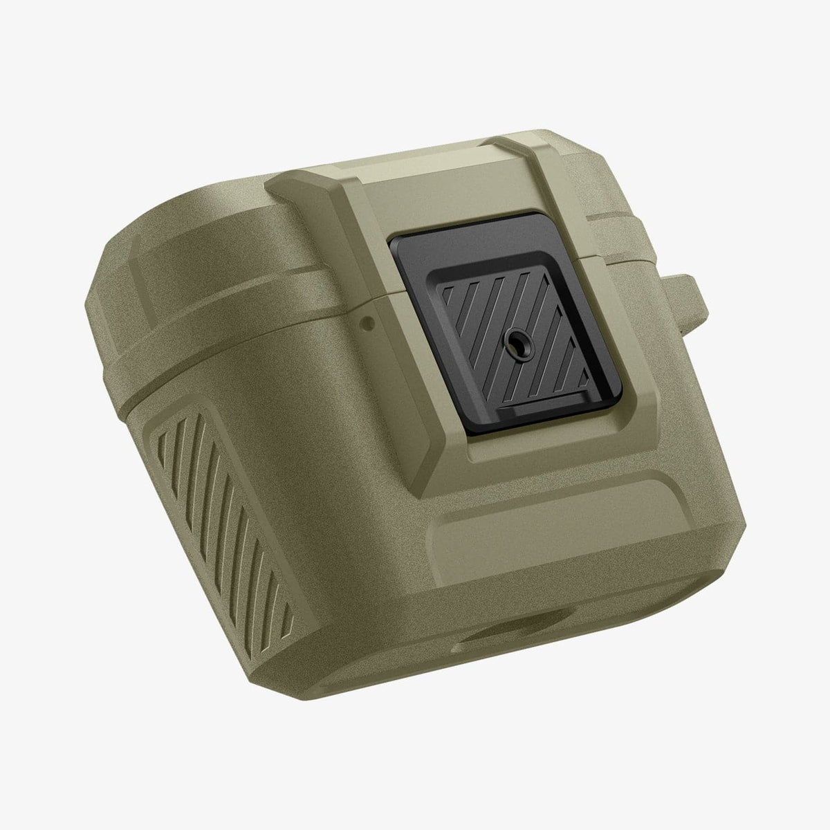 ACS05910 - Apple AirPods Pro Case Lock Fit in vintage khaki showing the front and side