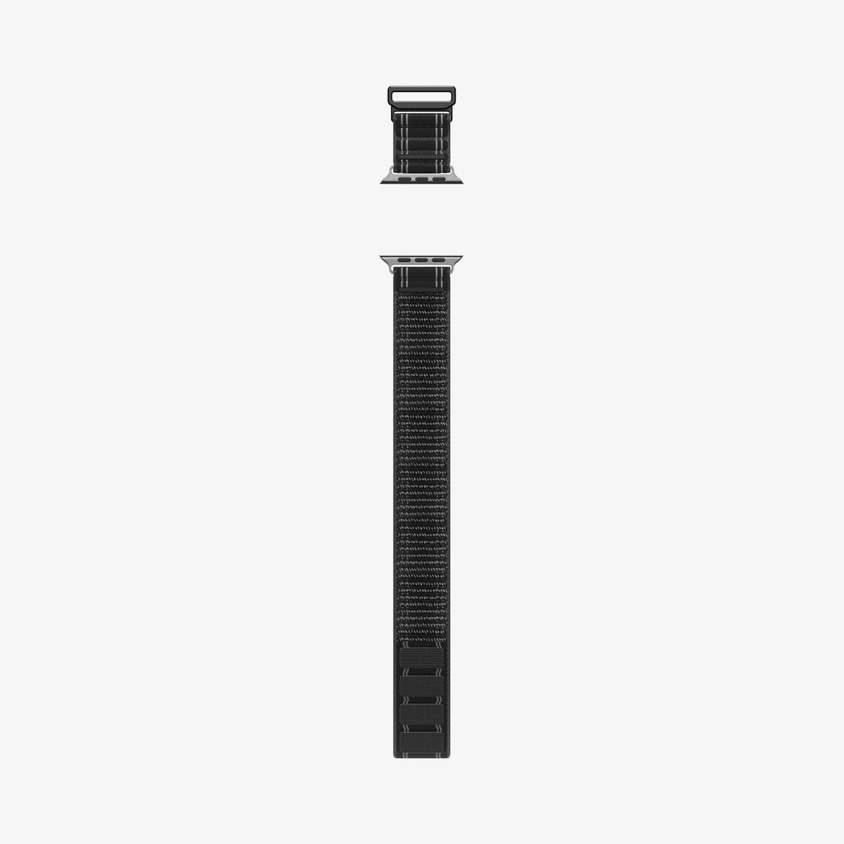 AMP10141 - Apple Watch Ultra (49mm) WBF0 in Black showing the band laid out flat
