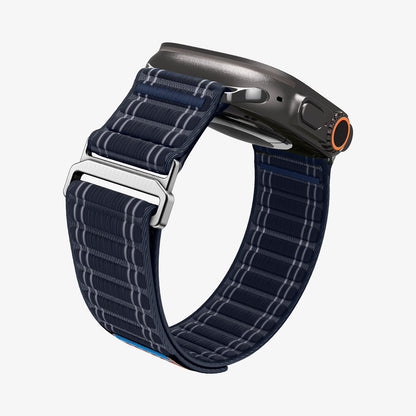 AMP10143 - Apple Watch 10/11 (46mm) WBF0 in Navy showing the sides, partial bottom and inner