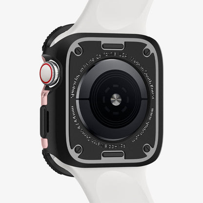 062CS24479 - Apple Watch Series (44mm) Case Tough Armor in rose gold showing the back