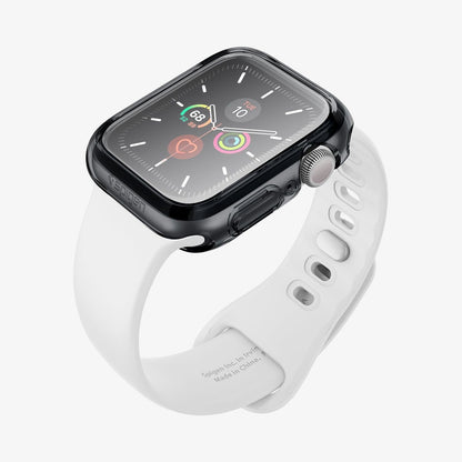 ACS01839 - Apple Watch (40mm) Ultra Hybrid in Space Crystal showing the front, side and inside of band